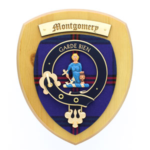 Wall Plaque, Clan Crest, Clan Montgomery